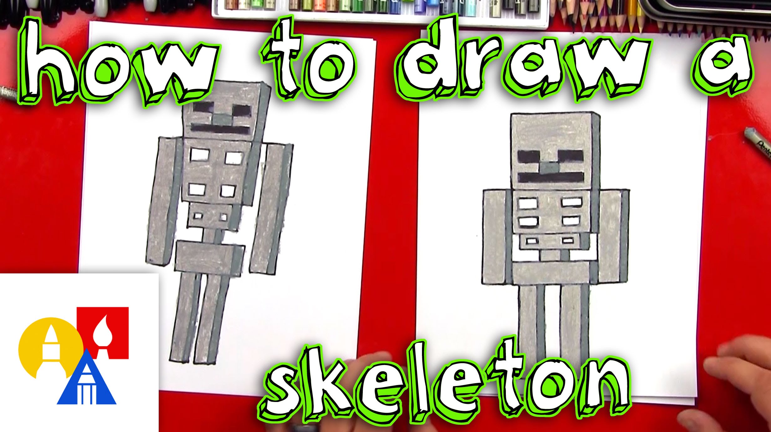 Minecraft Skeleton Drawing at GetDrawings Free download