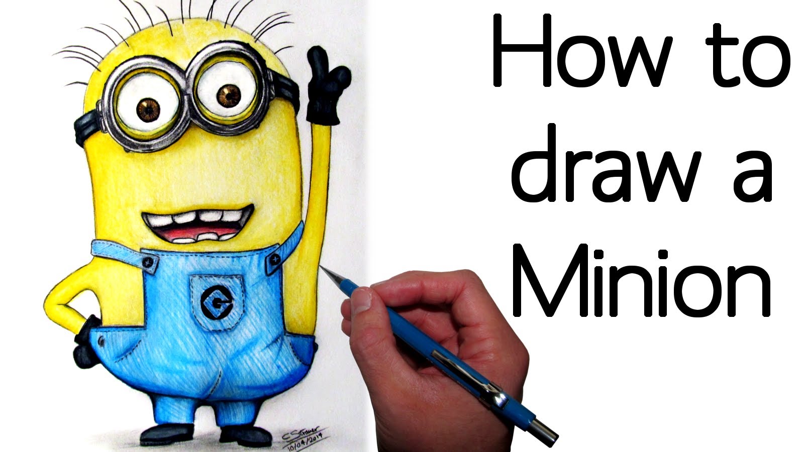 minion drawing