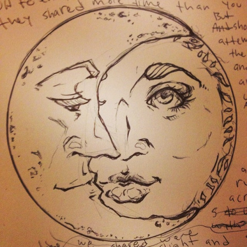 Moon And Sun Drawing at GetDrawings Free download