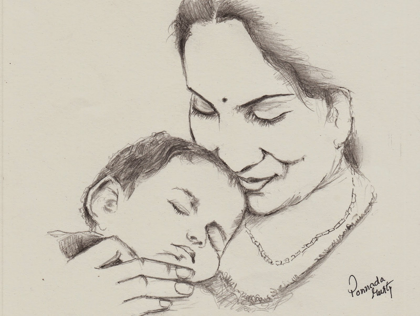 Mother Drawing Images at GetDrawings Free download