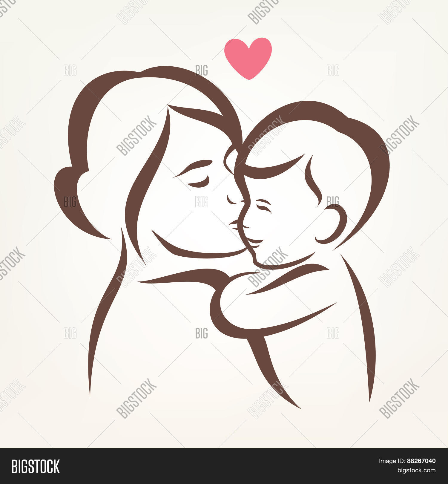 Mother Drawing Images at GetDrawings | Free download