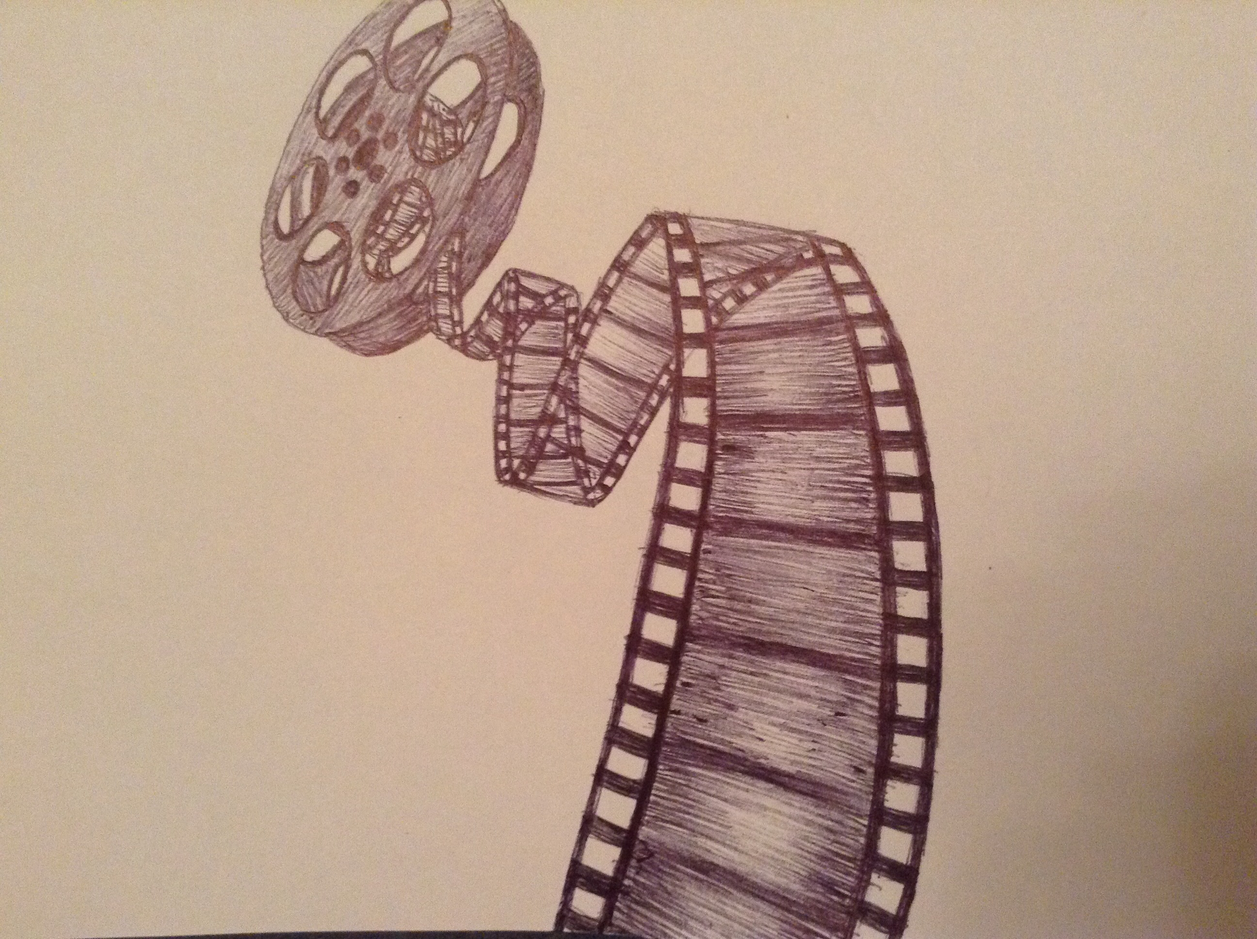 Movie Reel Drawing at GetDrawings Free download