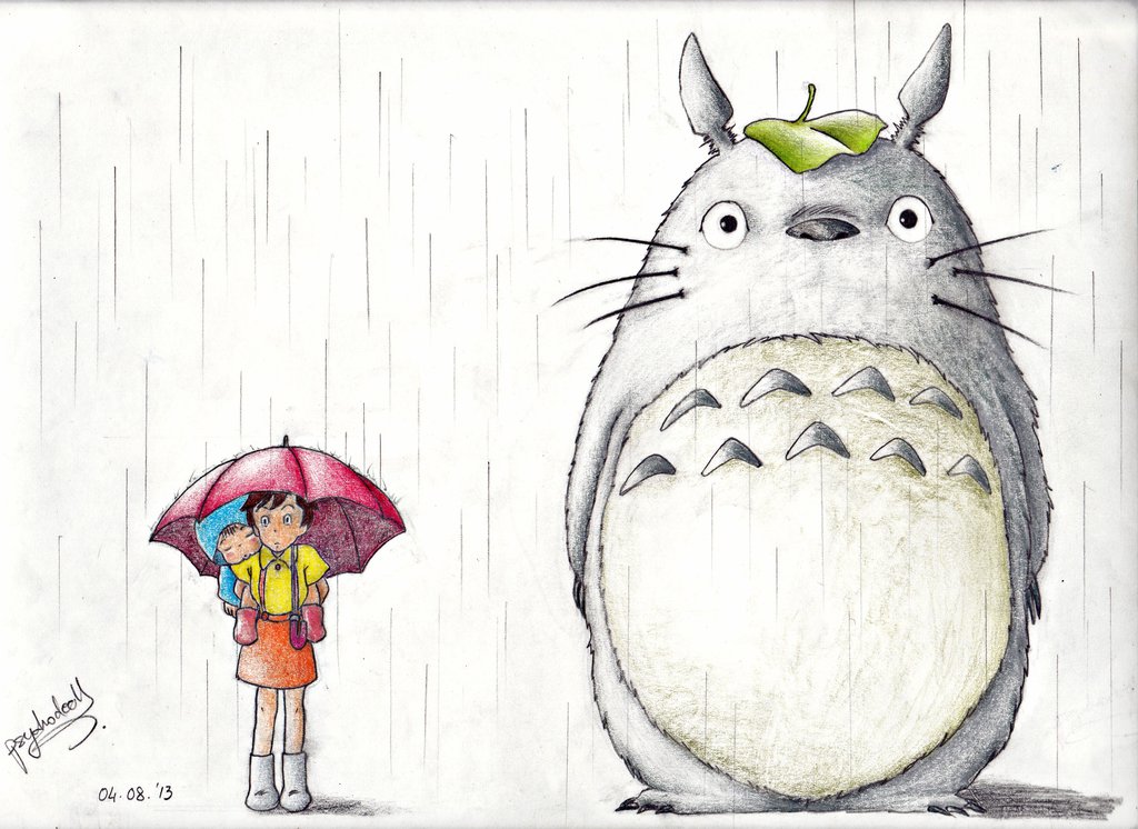 My Neighbor Totoro Drawing at GetDrawings Free download
