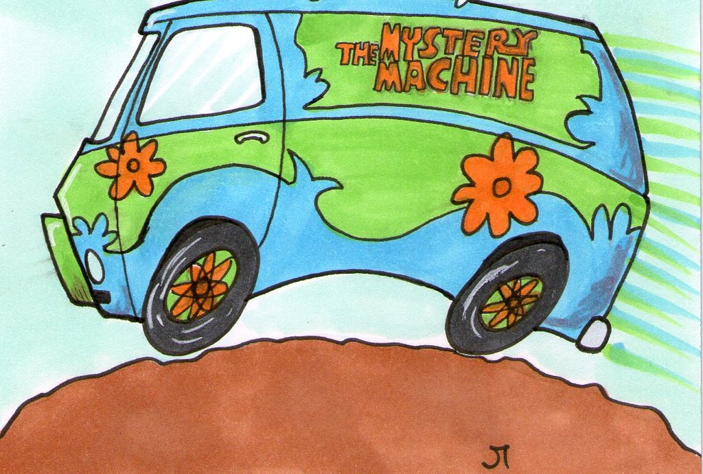 Mystery Machine Drawing at GetDrawings Free download