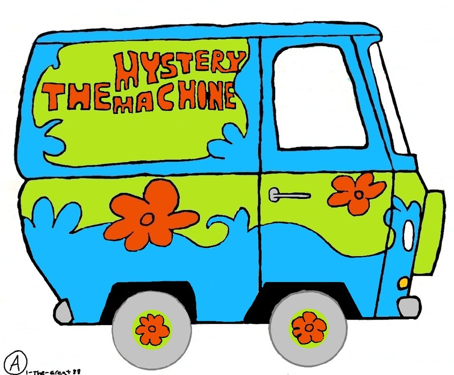 Mystery Machine Drawing at GetDrawings Free download