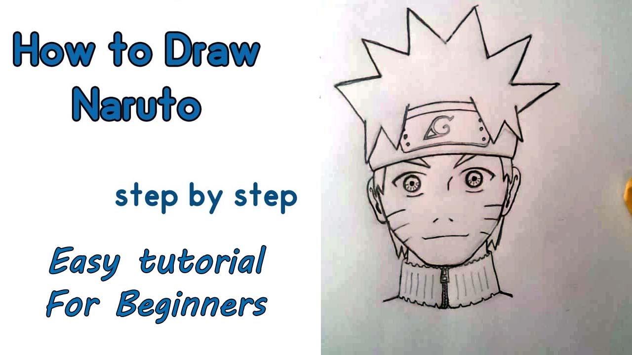 Naruto Drawing Easy Tutorial