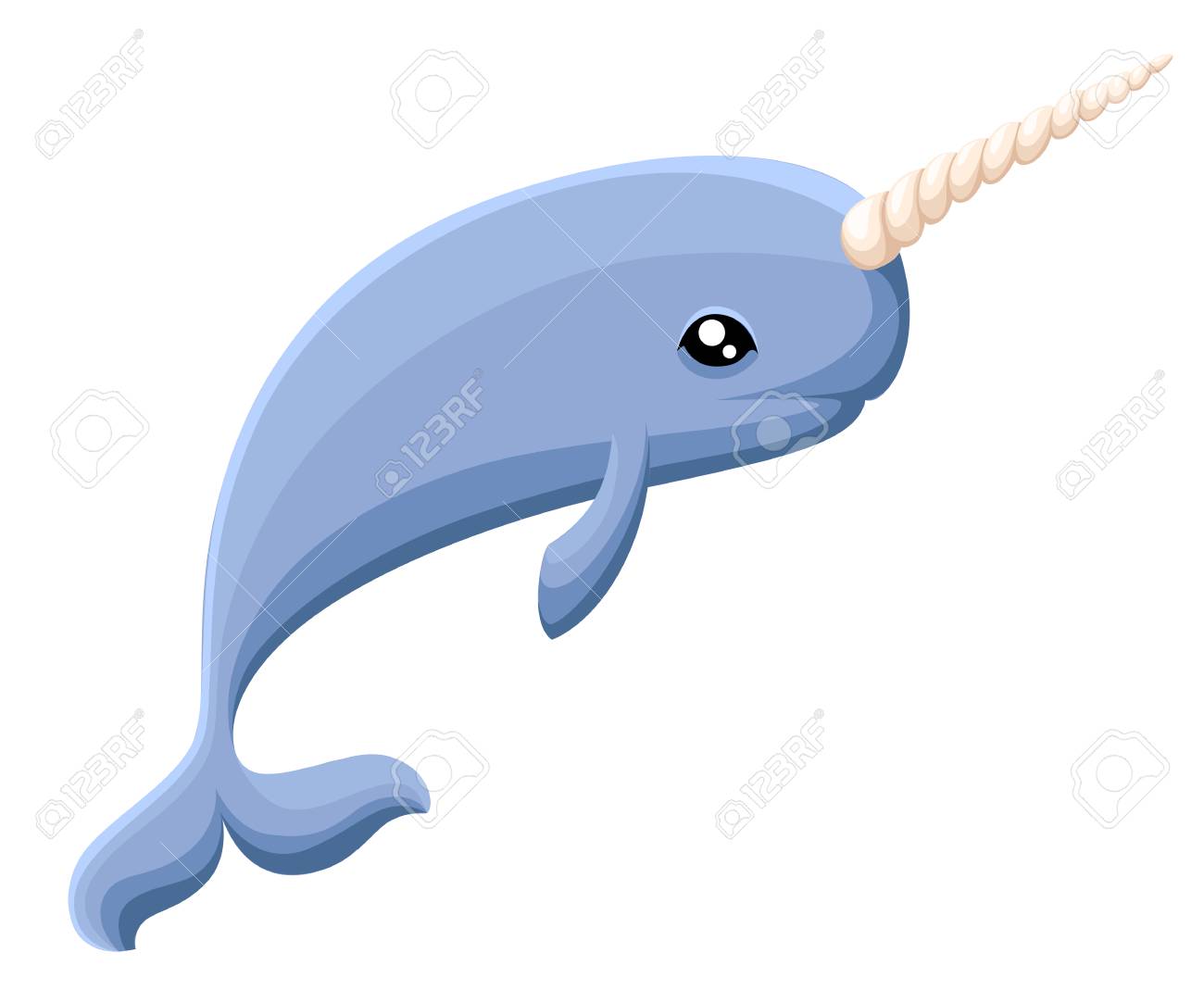 Narwhal Drawing at GetDrawings | Free download