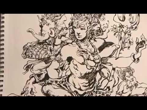 Nataraja Drawing at GetDrawings | Free download