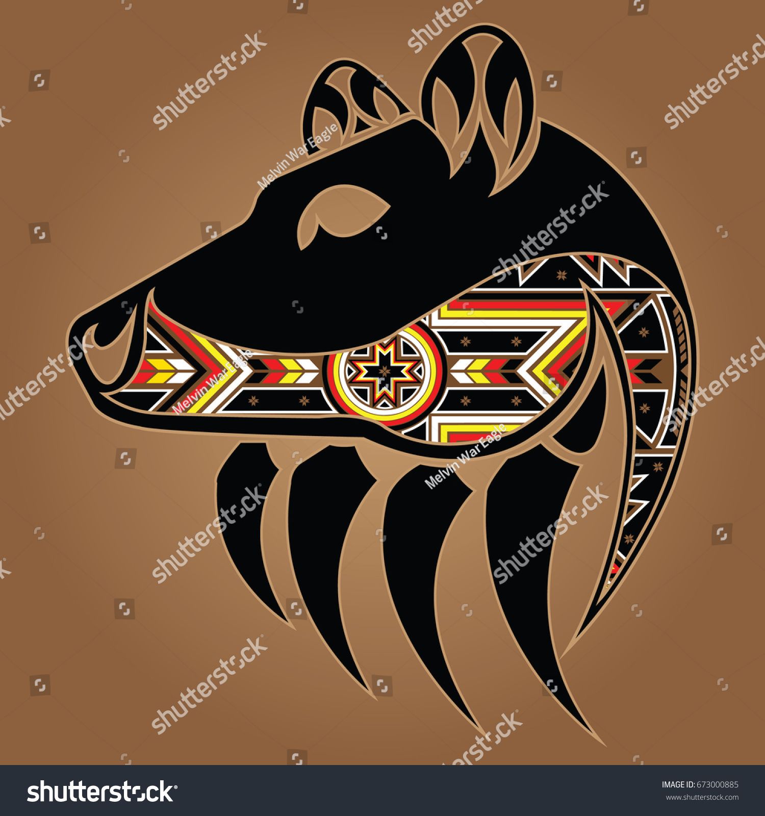 native-american-bear-drawing-at-getdrawings-free-download