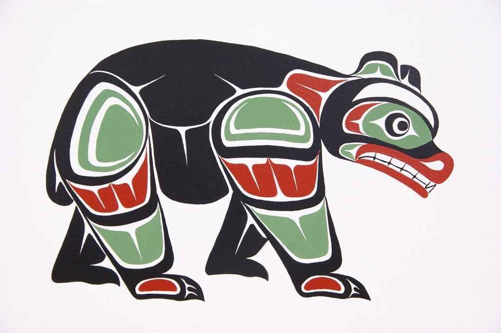 Native American Bear Drawing at GetDrawings Free download