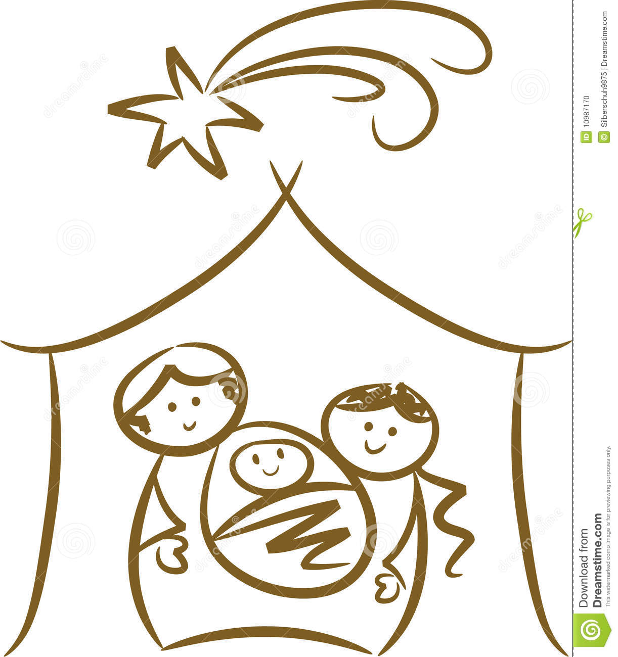 The best free Nativity scene drawing images. Download from 2579 free