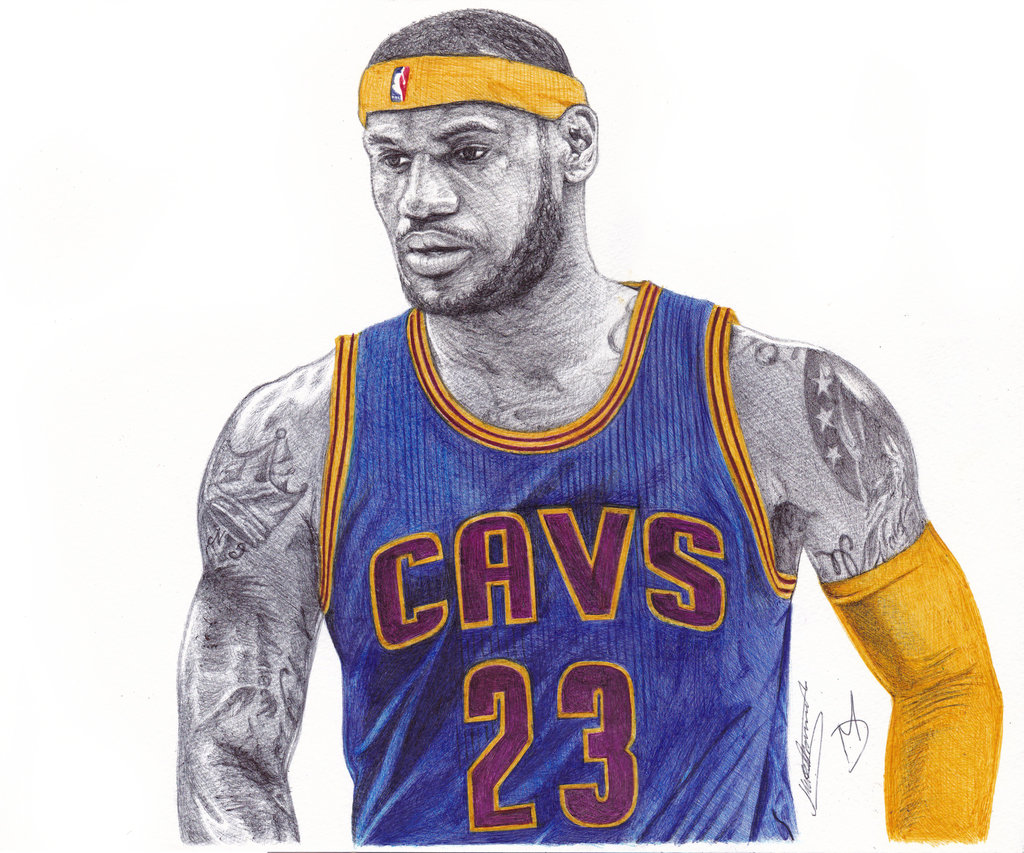 Nba Player Drawing At GetDrawings Free Download