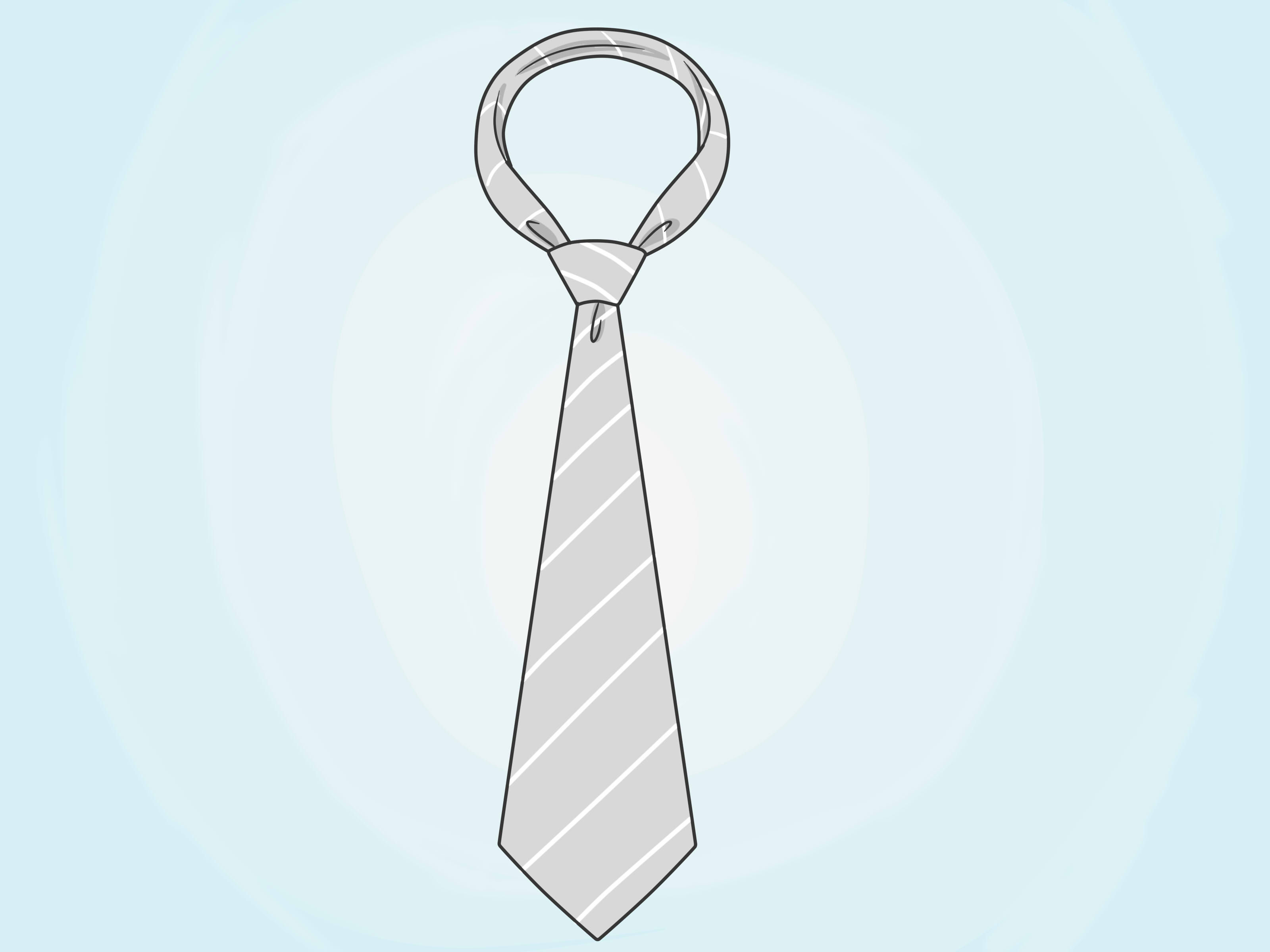 How To Draw A Necktie