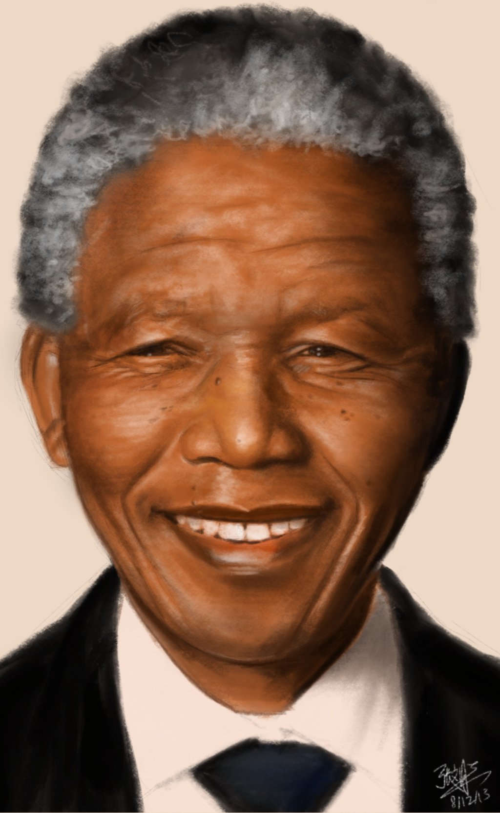 Nelson Mandela Drawing at GetDrawings | Free download