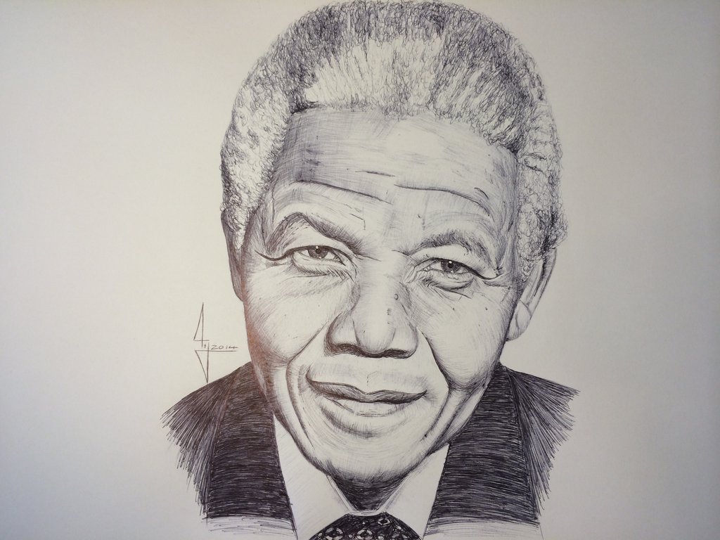 Nelson Mandela Drawing At GetDrawings Free Download