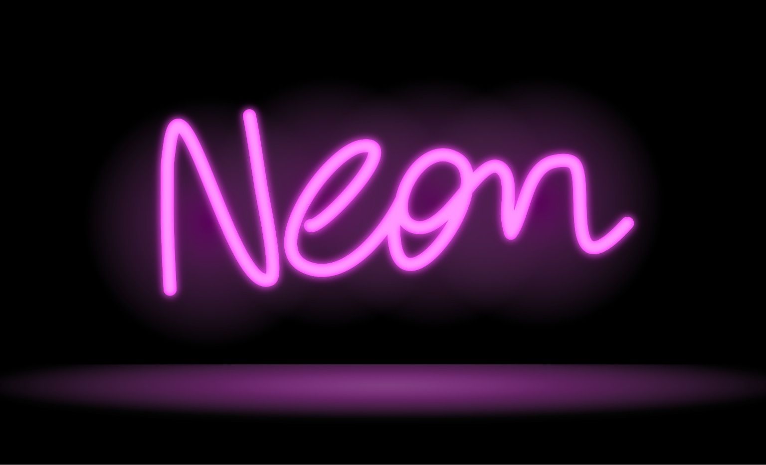 Neon Light Drawing At Getdrawings Free Download