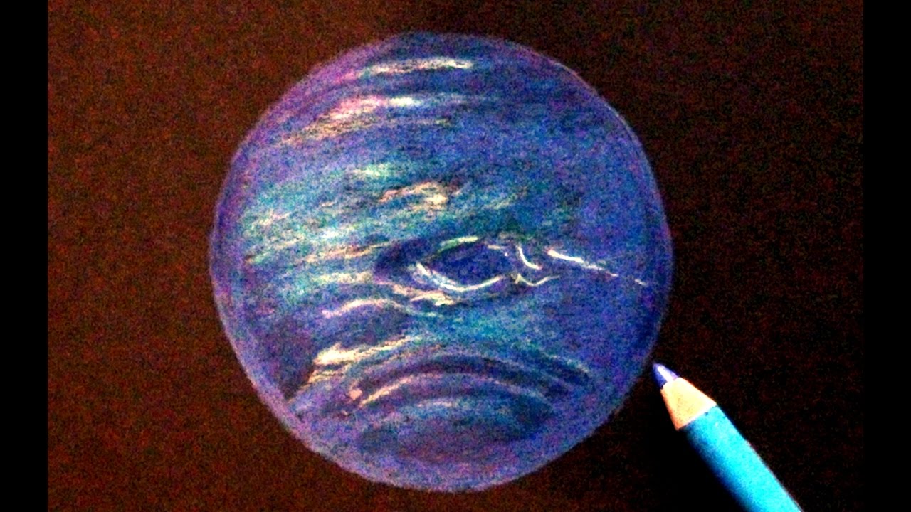 Drawing of Neptune