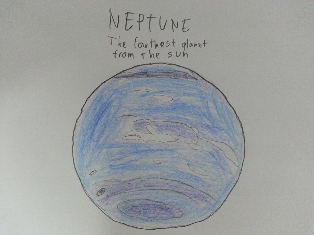 Neptune Drawing at GetDrawings | Free download