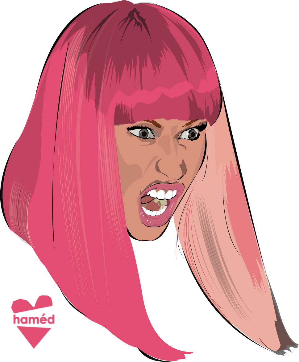 Nicki Minaj Cartoon Drawing at GetDrawings | Free download