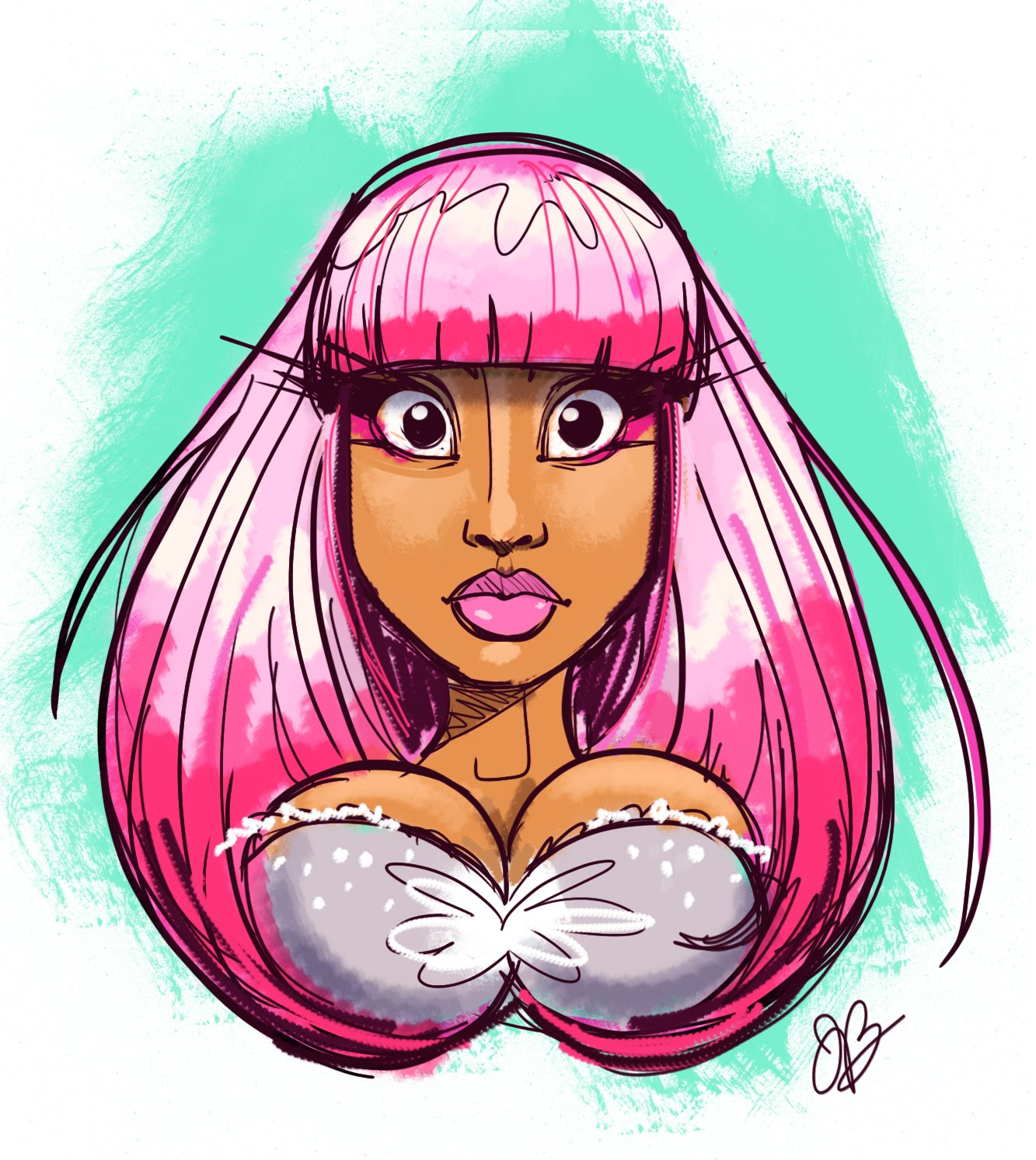 Nicki Minaj Drawing at GetDrawings | Free download