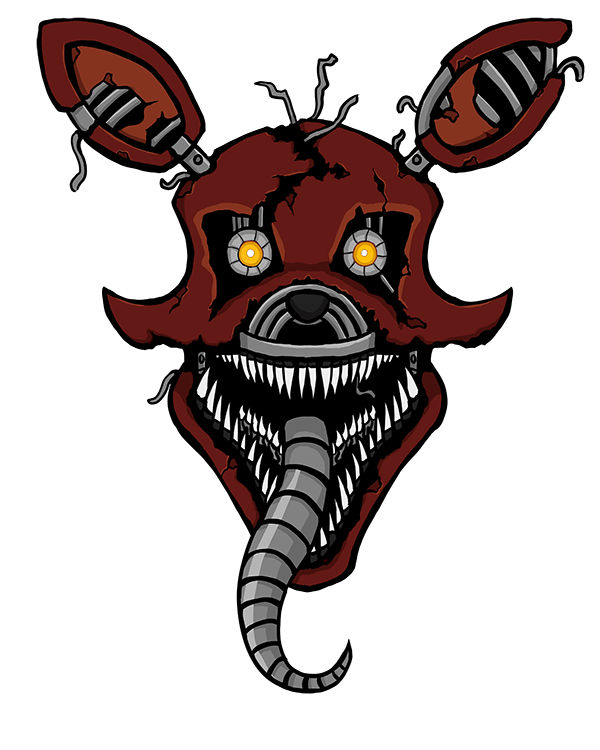Nightmare Foxy Drawing at GetDrawings Free download