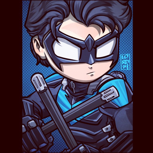 Nightwing Drawing at GetDrawings | Free download