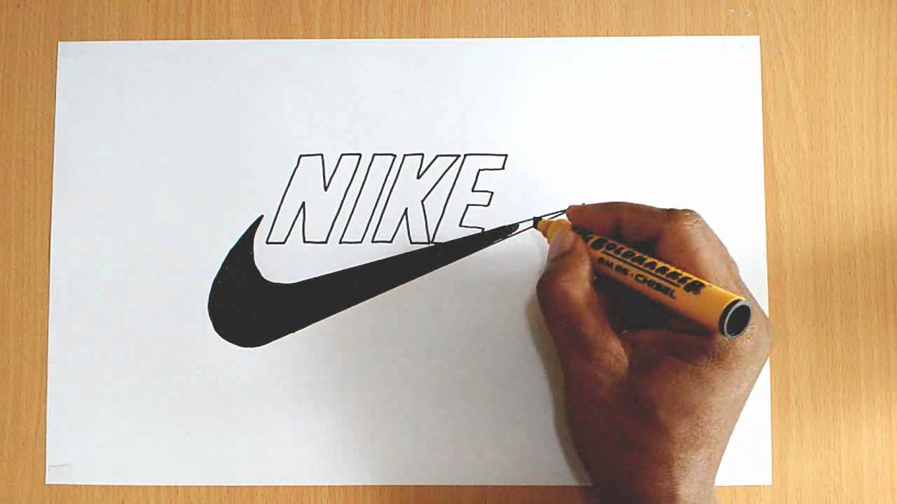 Nike Logo Drawing at GetDrawings | Free download
