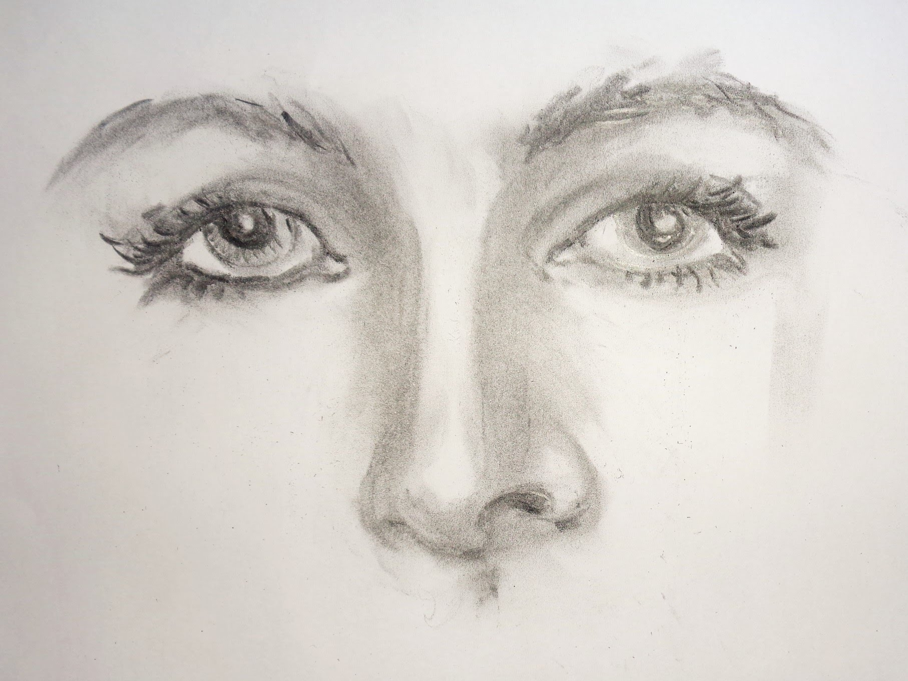 Nose Pencil Drawing at GetDrawings | Free download