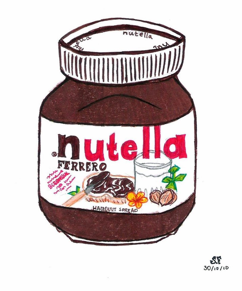 Nutella Drawing at GetDrawings Free download