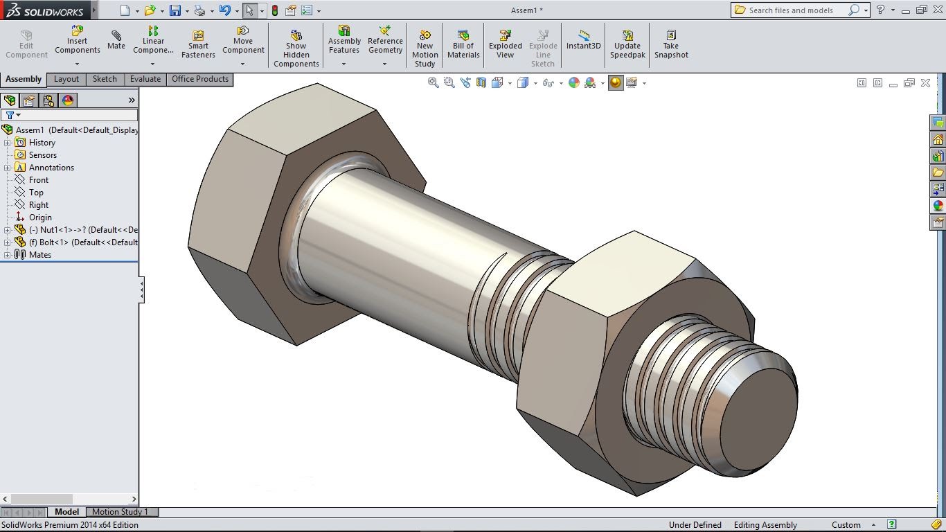 solidworks bolts and nuts download
