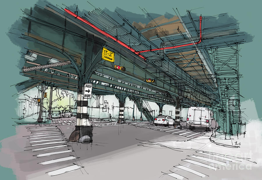 Nyc Subway Drawing At GetDrawings | Free Download