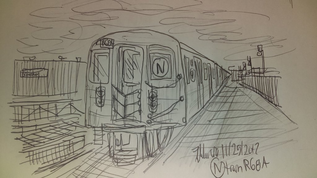Nyc Subway Drawing at GetDrawings Free download