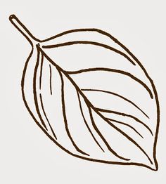 Oak Leaf Drawing Template at GetDrawings | Free download