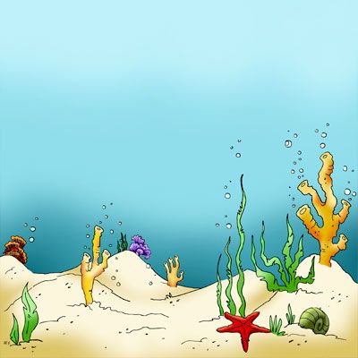 cartoon galery net: Cartoon Ocean Scene