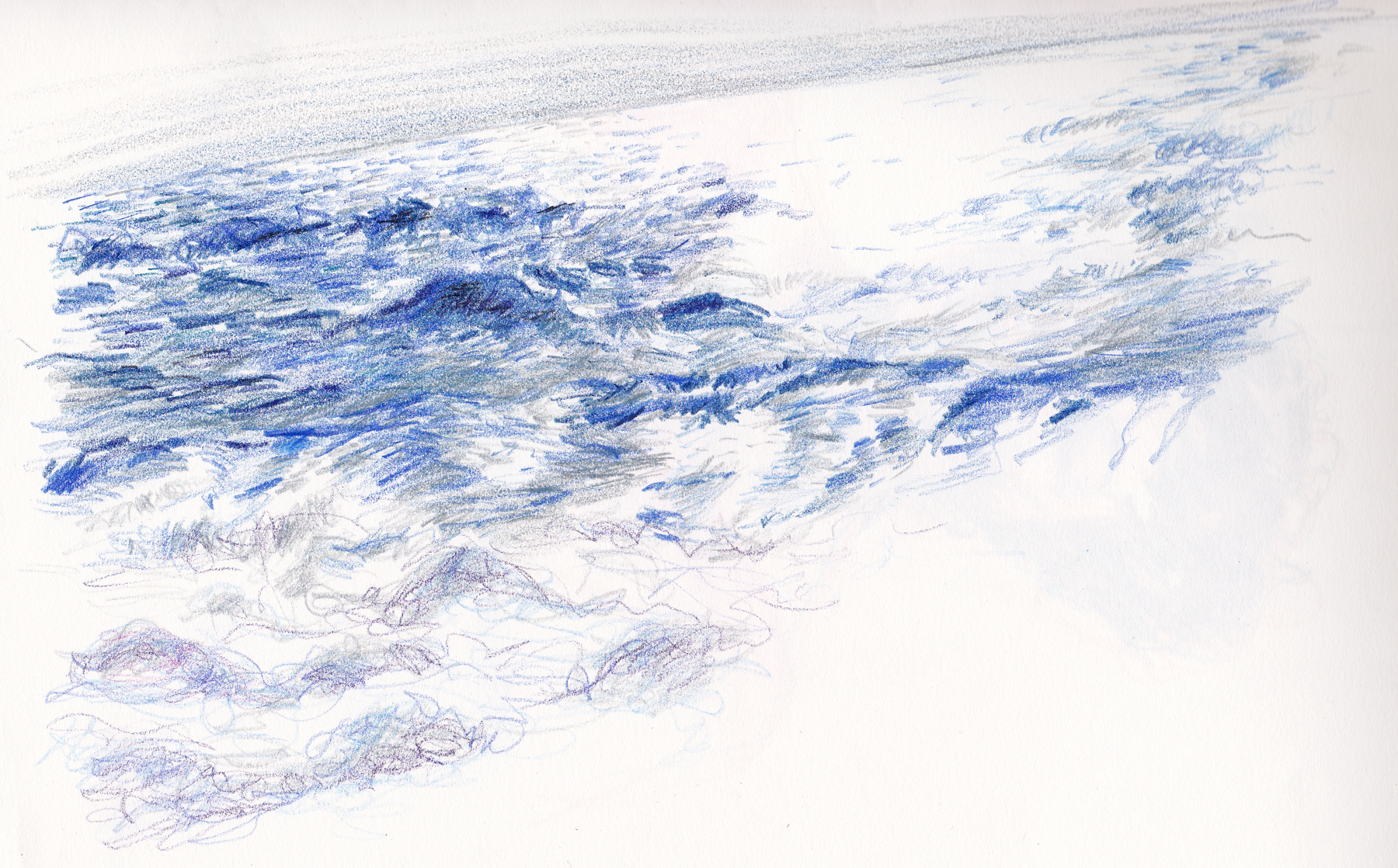 Ocean Pencil Drawing at GetDrawings Free download