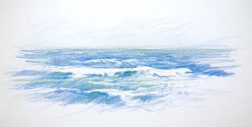 Ocean With Pencil Drawing At Getdrawings Free Download 