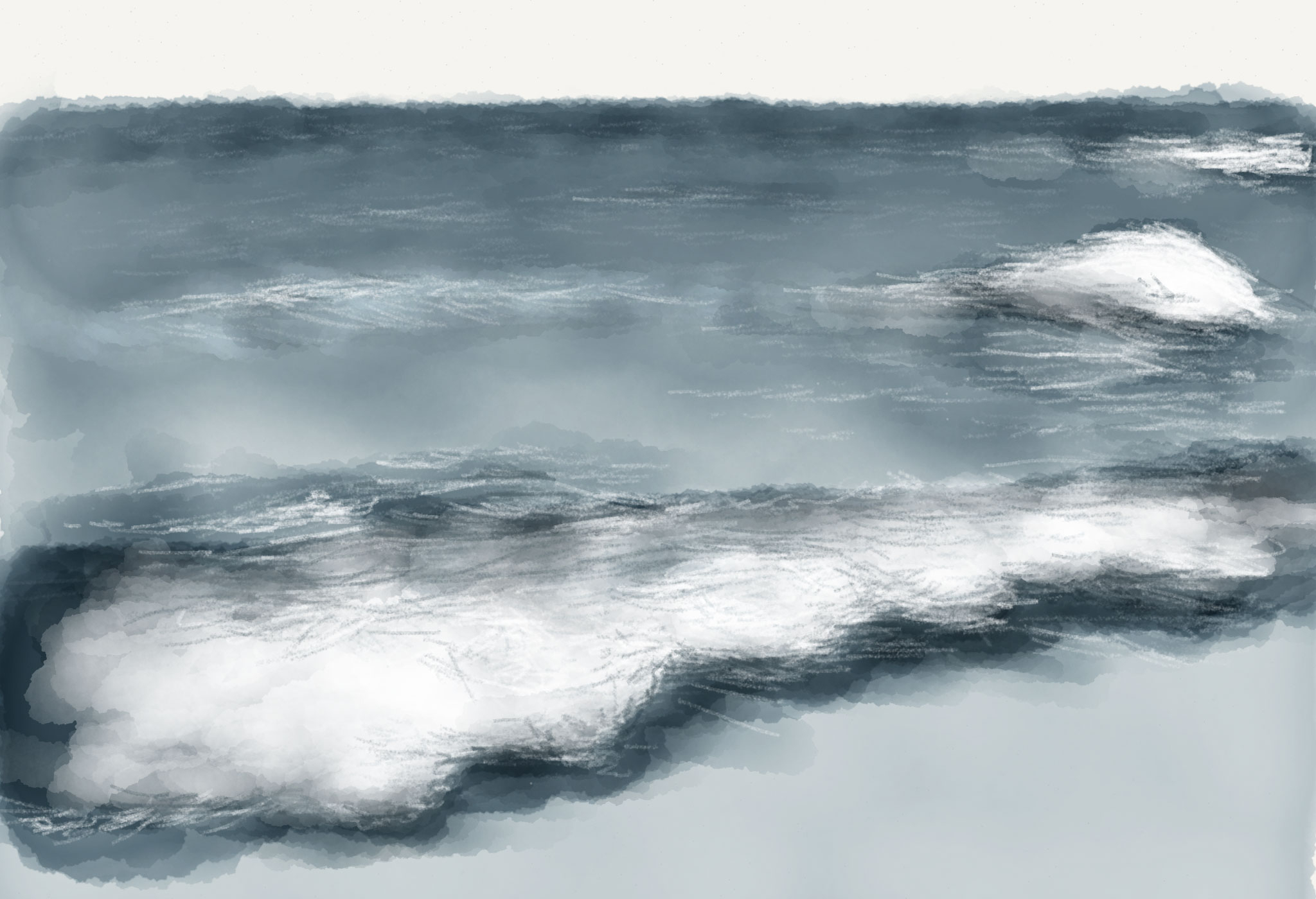 ocean wave drawing images