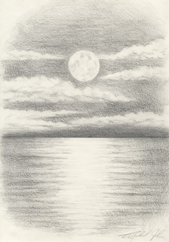 Ocean With Pencil Drawing at GetDrawings Free download