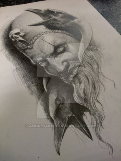 Odin Drawing at GetDrawings | Free download