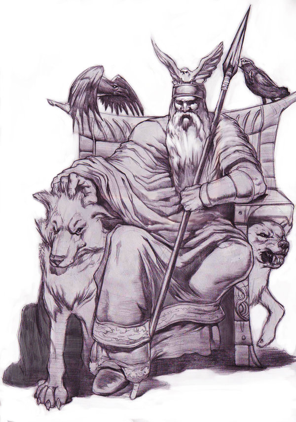 Odin Drawing at GetDrawings | Free download