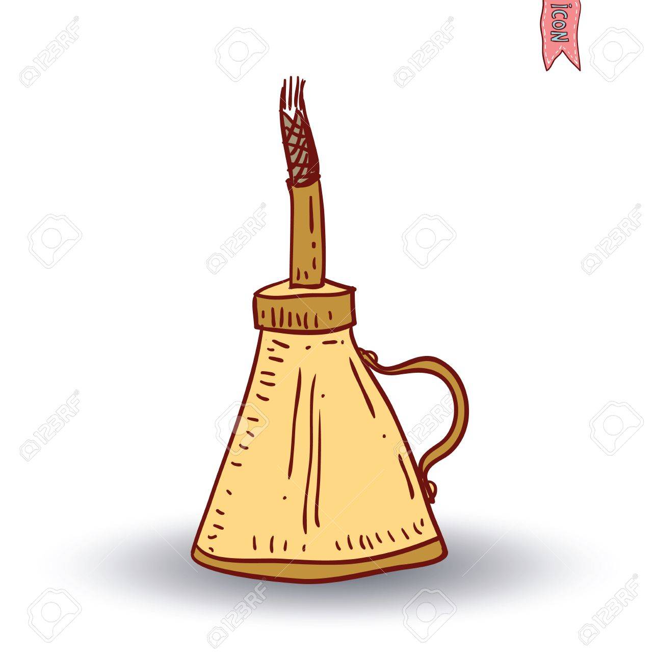 Oil Lamp Drawing at GetDrawings | Free download