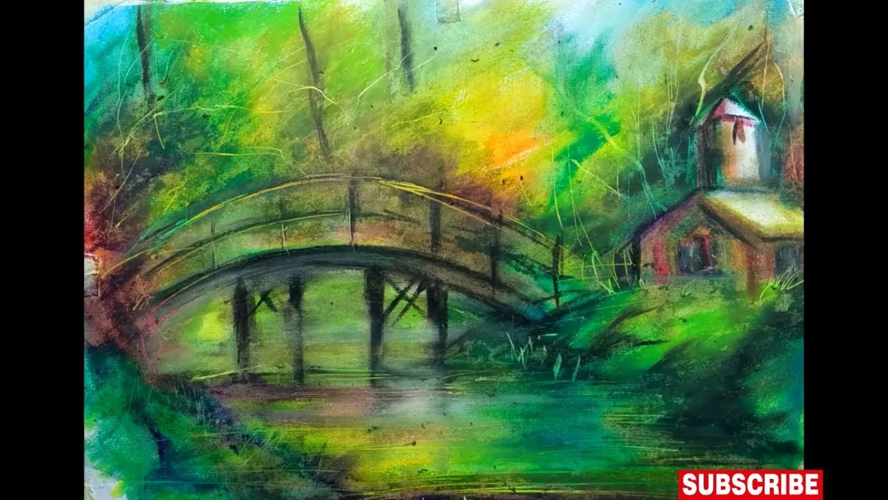 Oil Pastels Drawing at GetDrawings | Free download