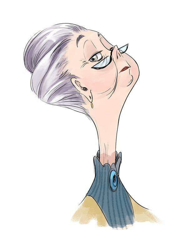 Old Lady Cartoon Drawing At GetDrawings Free Download.