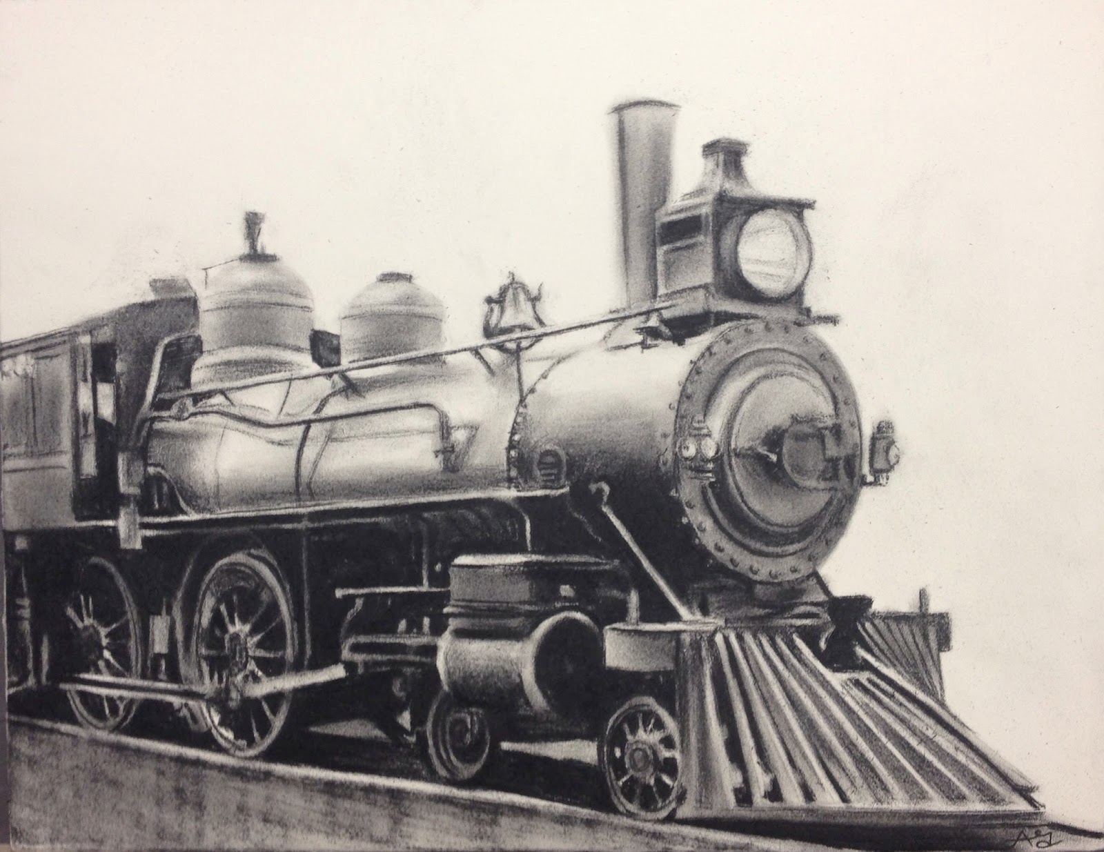 Old Train Drawing at GetDrawings Free download