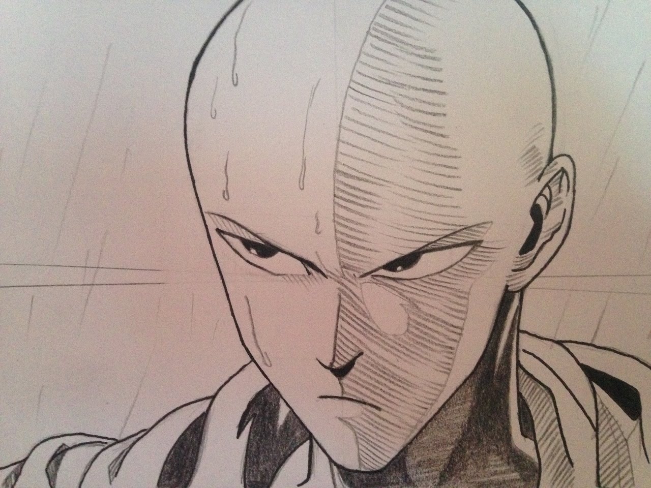 The best free Saitama drawing images. Download from 31 free drawings of