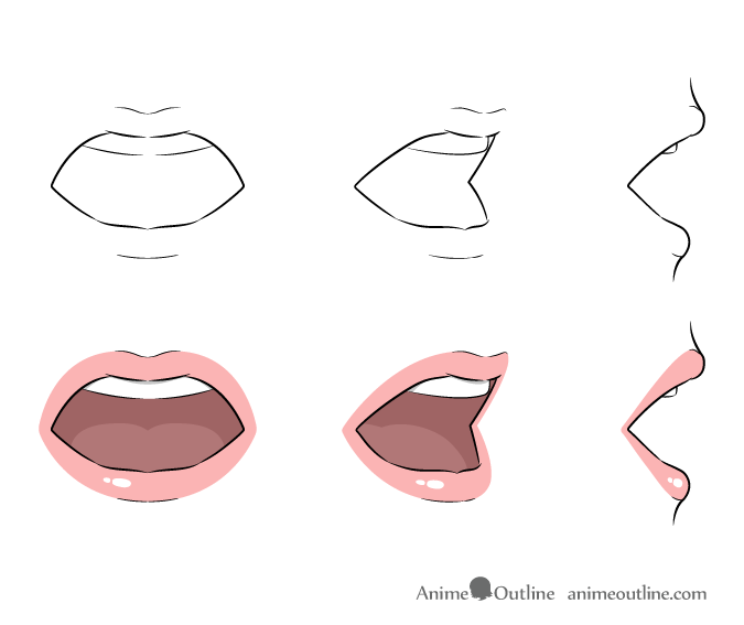Open Mouth Drawing at GetDrawings Free download
