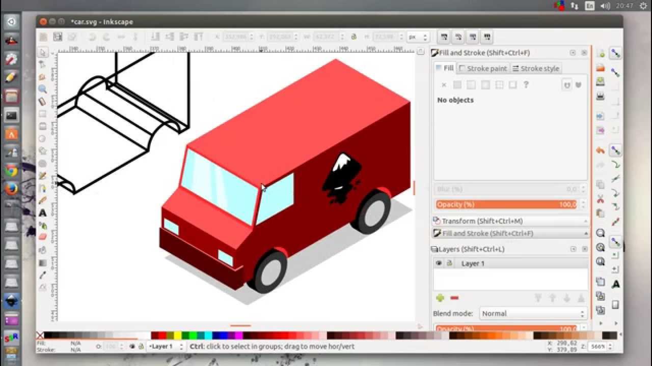 open source vector drawing software