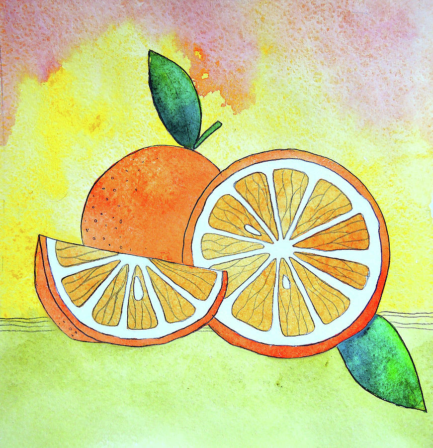 Oranges Drawing at GetDrawings Free download