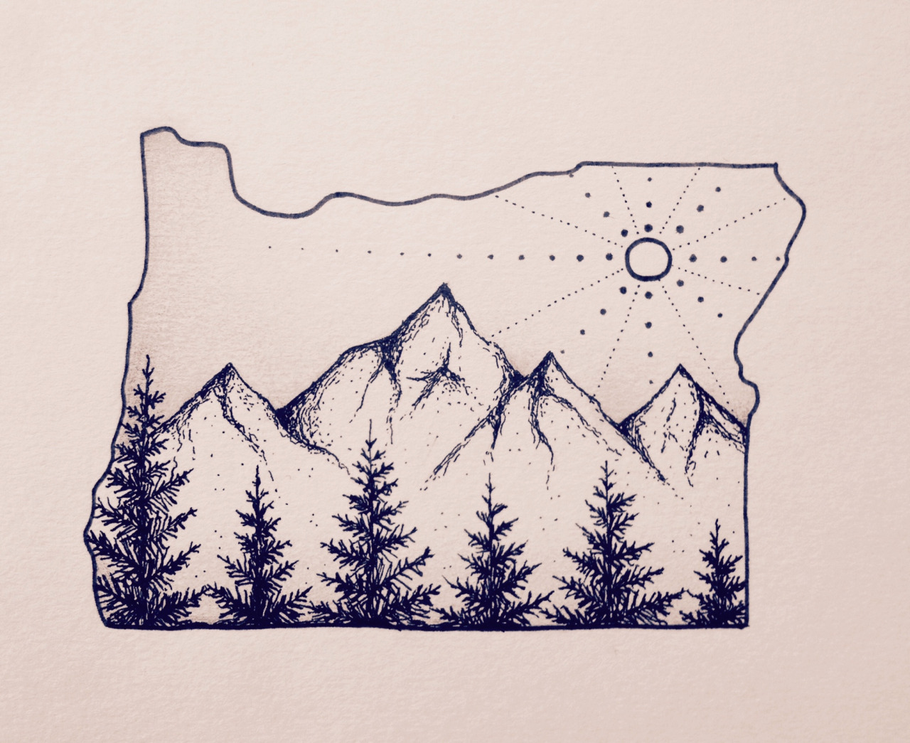 Oregon Drawing at GetDrawings Free download