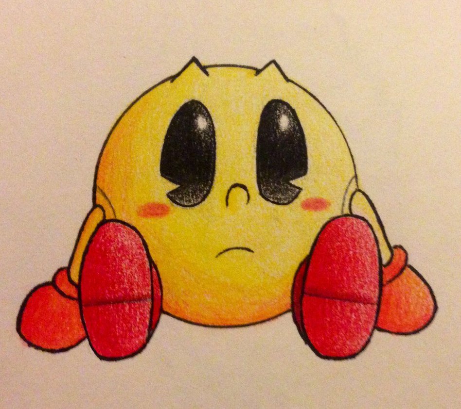 Pac Man Drawing at GetDrawings | Free download